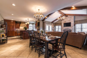 dining area of home for sale in eureka
