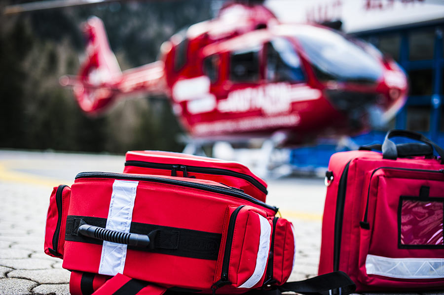 first responders bags - photo by the jeff lottmann group