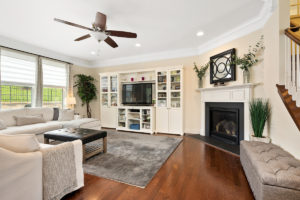 living area of home for sale in clayton