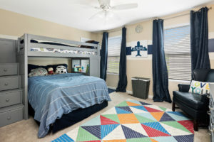 child's bedroom of home for sale in clayton