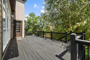 deck of home for sale in university city