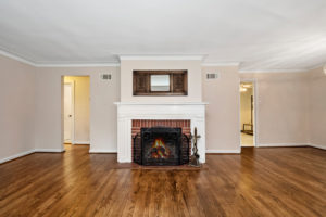fireplace of home for sale in university city