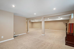 basement of home for sale in university city