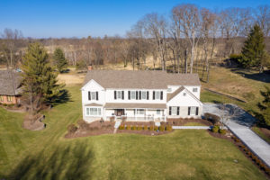 aerial of home for sale in wildwood mo
