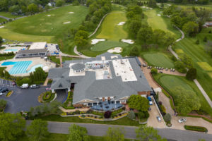 aerial of golf course for sale by the jeff lottmann group