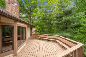 deck of home for sale by the realtors of the jeff lottmann group