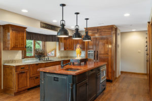 kitchen of home for sale by the jeff lottmann group