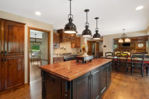 kitchen of luxury home for sale by the jeff lottmann group